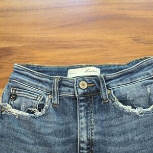 KanCan Blue High Rise Jeans with Natural Fading